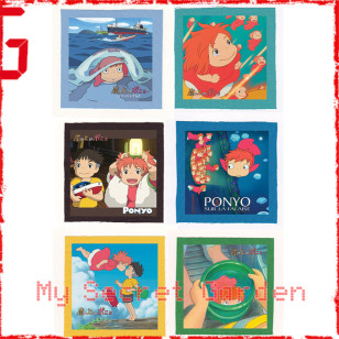 Ponyo on the cliff by the sea 崖の上のポニョ anime Cloth Patch or Magnet Set 